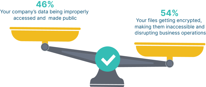 Which Consequence of Ransomware is a Bigger Concern For Your Company?