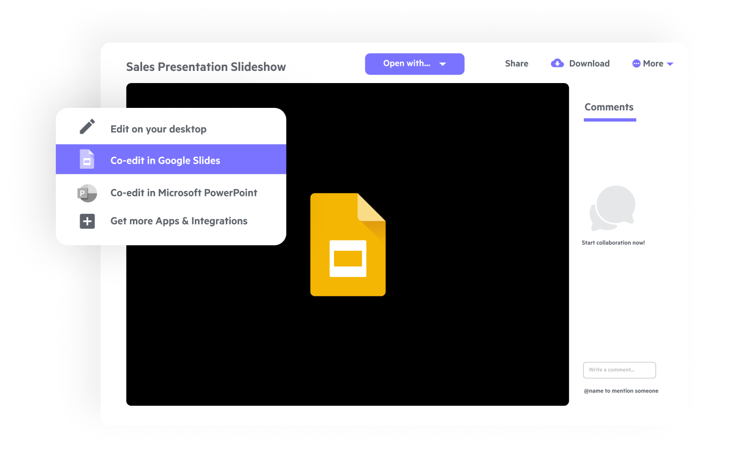 Co-Edit Google Slides