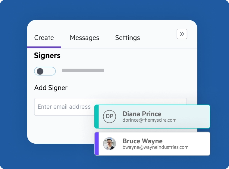 Egnyte: Add E-Signature Signers