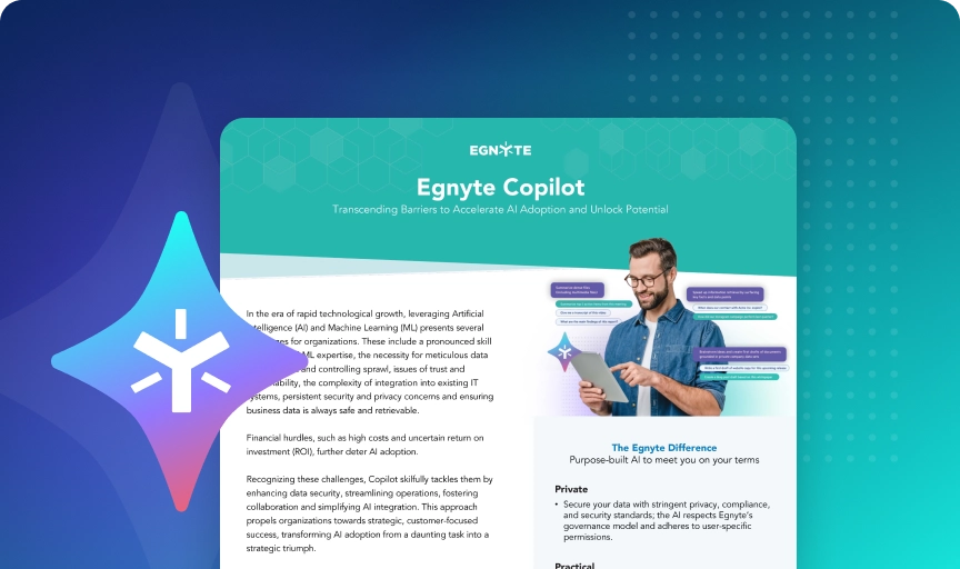 Egnyte Copilot Datasheet