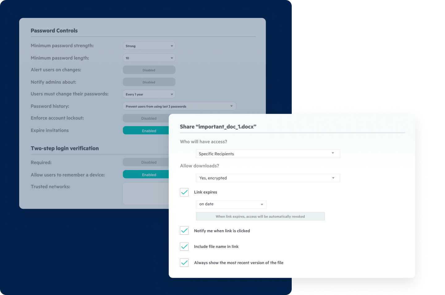 Protect and Share Sensitive Data in a Secure Data Enclave | Egnyte