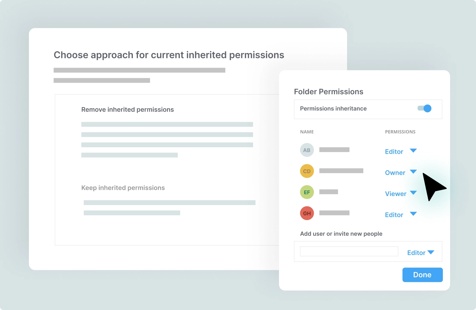 Control External Users