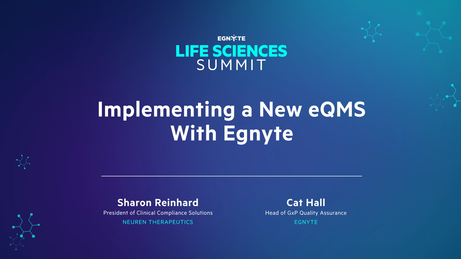 Implementing a New eQMS With Egnyte