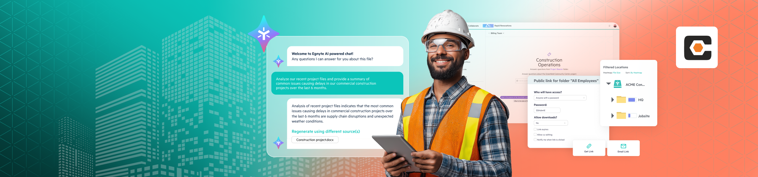 Egnyte at Procore Groundbreak