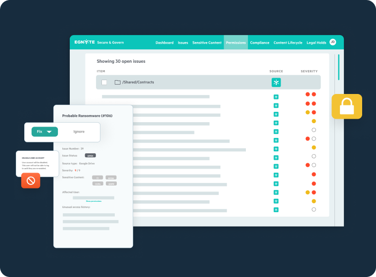 Reduce Risk While Simplifying Compliance for Buy Side Firms | Egnyte